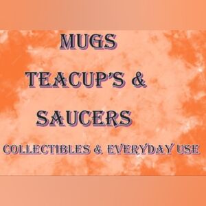 𝗠𝘂𝗴𝘀 + 𝗧𝗲𝗮 𝗖𝘂𝗽𝘀 & 𝗦𝗮𝘂𝗰𝗲𝗿𝘀